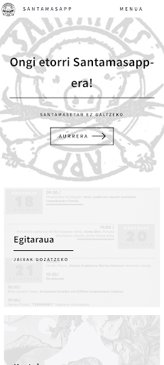 Android application Santamasapp screenshort