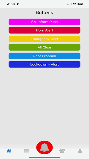 Android application SA-Inform screenshort