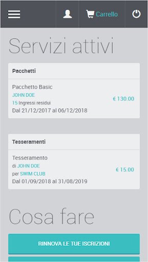 Piscine Schio Screen 3