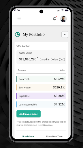 Android application SUMS Capital screenshort