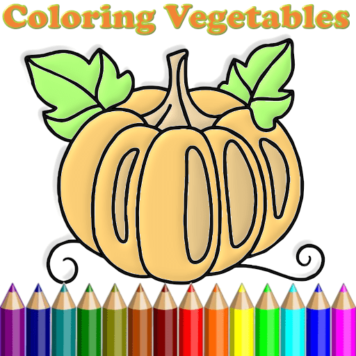 Coloring Vegetables logo