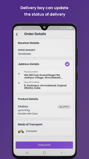CountMee Delivery Partner Screen 3