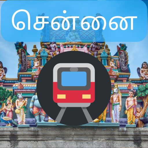 Chennai Metro Map Fare Time logo