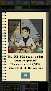 Captura de Pantalla 15 SCP Foundation:Idle Manager android