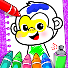 Coloring book for kids - Doodle, Color & Draw Game 3.7