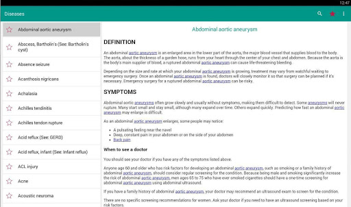 Diseases Dictionary Offline - Medical - apps