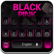  Black Pink Keyboard 