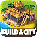Town Building Games: Tropic City Construction Game icon