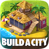 Town Building Games: Tropic City Construction Game icon