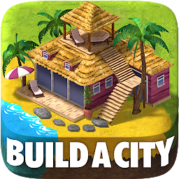 Town Building Games: Tropic Ci 아이콘 이미지