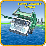 Flying Garbage Truck Simulator icon