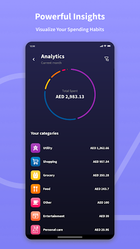 Cashlog - Expense manager Screen 2