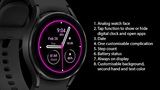 Neon - wear OS screenshot 18