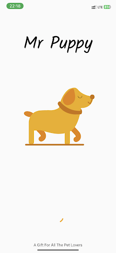 Android application Mr Puppy screenshort