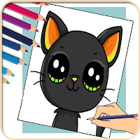 Как нарисовать милого кота