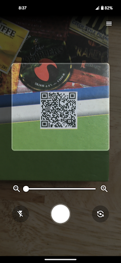 Android application QR Scanner - Read Barcode screenshort
