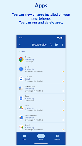 SecureFolder(FileLock,AppLock) screenshot 4