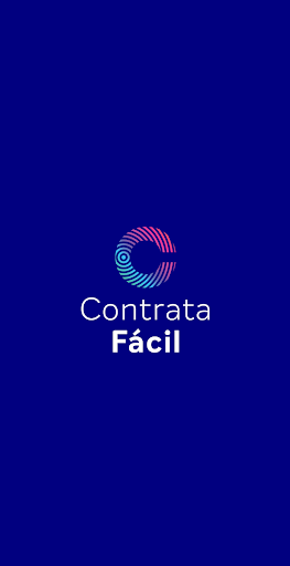 Android application Contrata Fácil screenshort