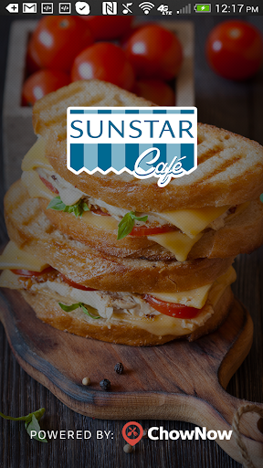Android application Sunstar Cafe screenshort