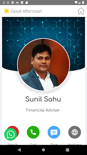 Android application Sunil Kumar Sahu screenshort