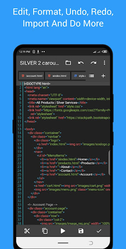 App preview