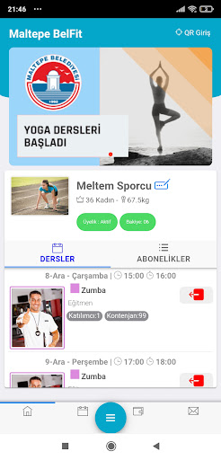Maltepe BelFit Screen 3