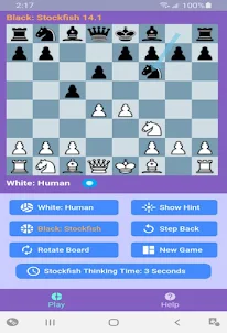 Chess With Stockfish 16
