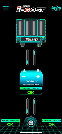 Android application iBoost screenshort