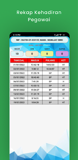 Presensi Pegawai Bakkah Screen 3
