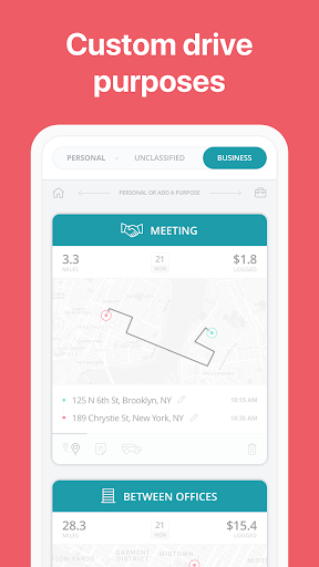 Screenshot of Pathmile: Team Mileage Tracker