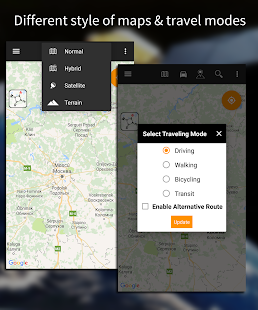 Driving Route Finderu2122 - Find GPS Location & Routes 2.4.0.3 APK screenshots 2