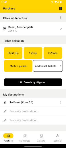 Android application TNW Tickets screenshort