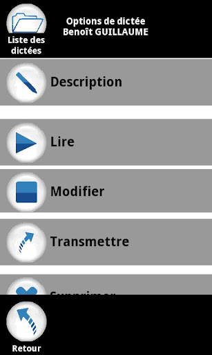 SYSEO DICTATION MOBILE Screen 3