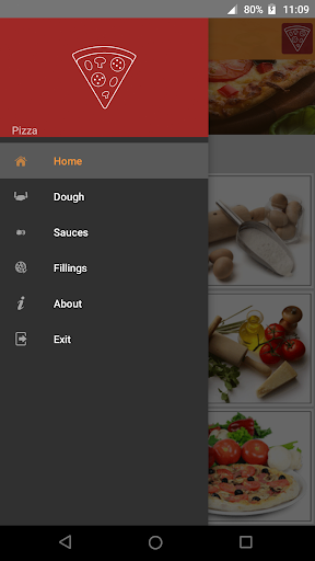 Pizza Recipes and Preparation Screen 2
