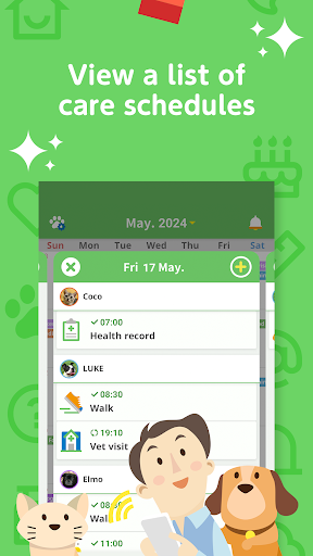 Screenshot of uchiccolog : Pets Scheduler