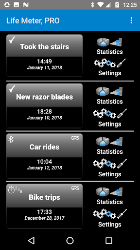LifeLoggerXL everything logger Screen 2