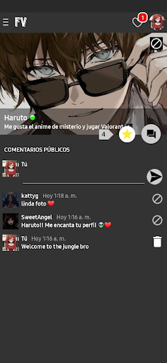 FrikiVerse: Chat Anime Screen 3