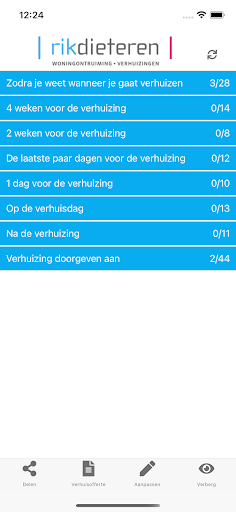 Android application Rik Dieteren screenshort