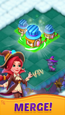 Game screenshot Merge Witches-Match Puzzles mod apk