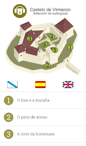 Android application Castelo de Vimianzo screenshort