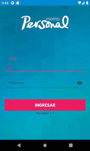 Android application Gestor Personal screenshort