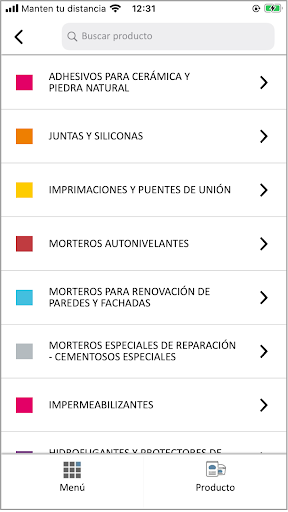 ARDEX Screen 2