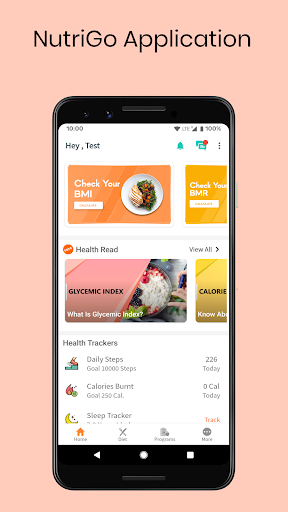 NutriGo : Nutrition On the Go Screenshot 1 - AppWisp.com