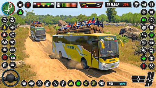 Offroad Bus Sim Driving Game screenshot 7