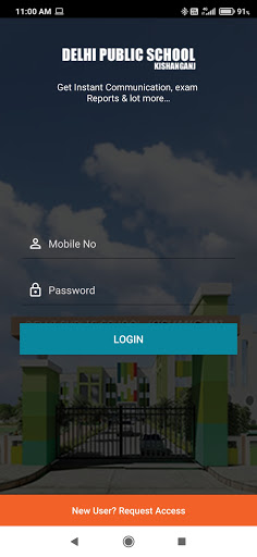 Android application Delhi Public School Kishanganj screenshort
