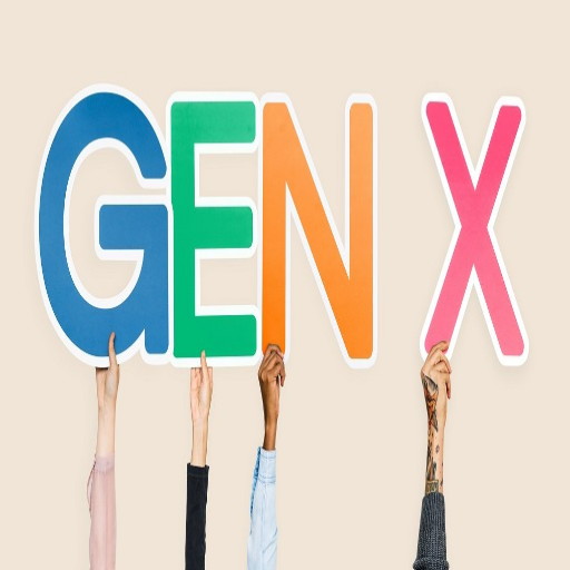 Android application gen x : types of generations screenshort
