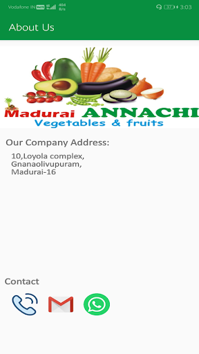 Madurai Annachi Vegetables and f