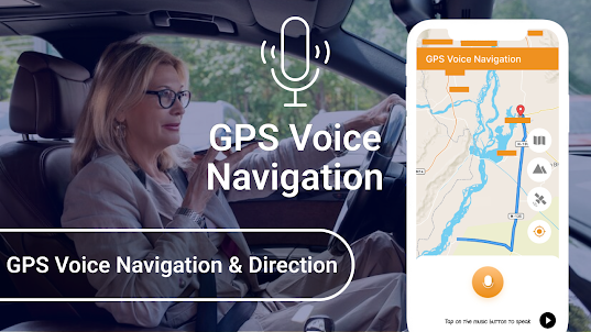Gps Map & Voice Navigation