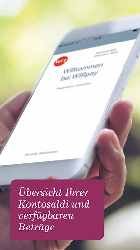 Android application WIRpay screenshort