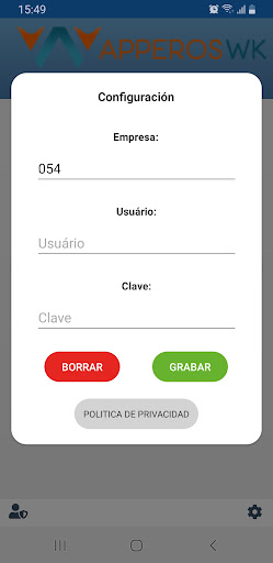 Apperos Llave Screen 2